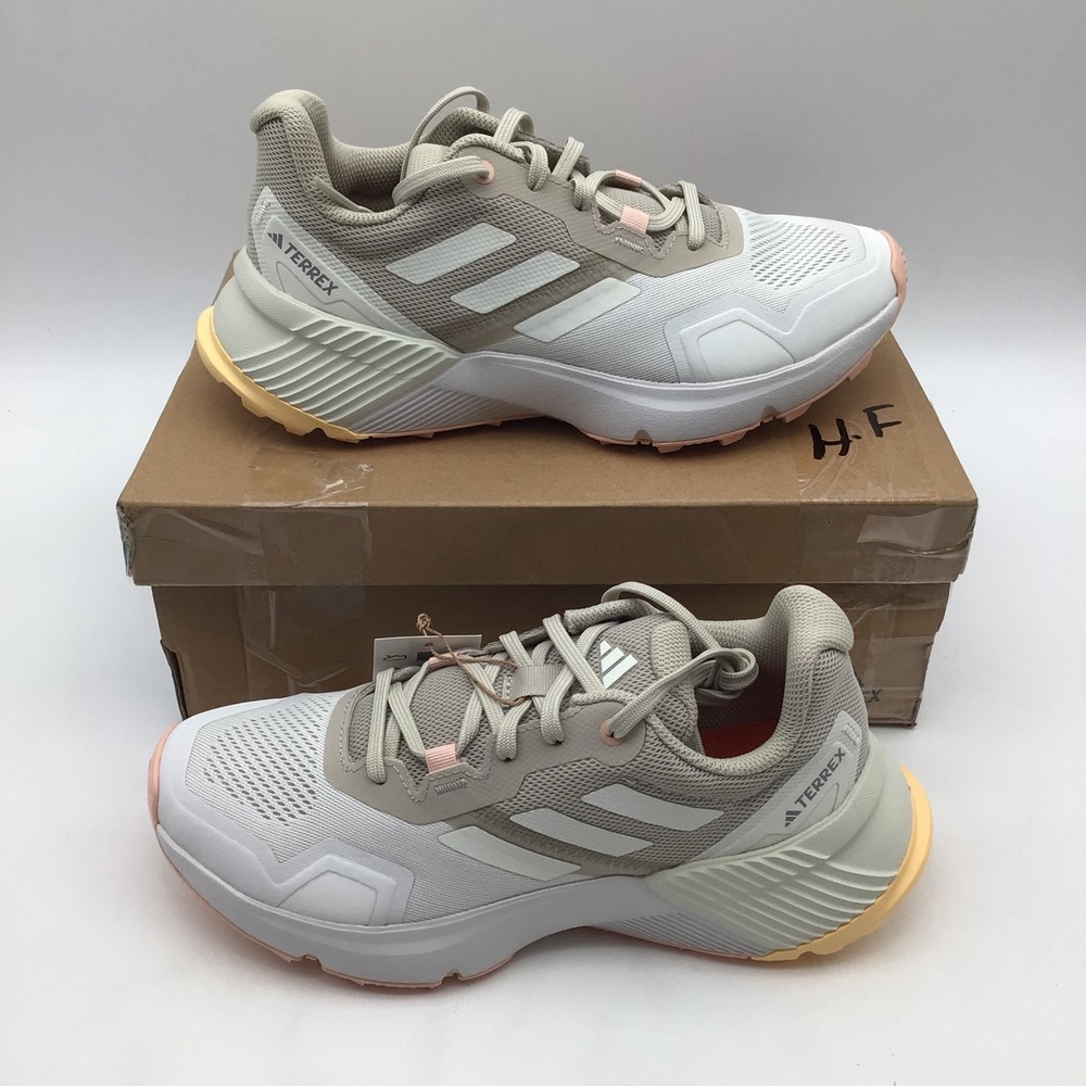 Adidas Terrex Soulstride W Womens Trail Running Shoes Silver JQ1602 Size 6.5 NEW